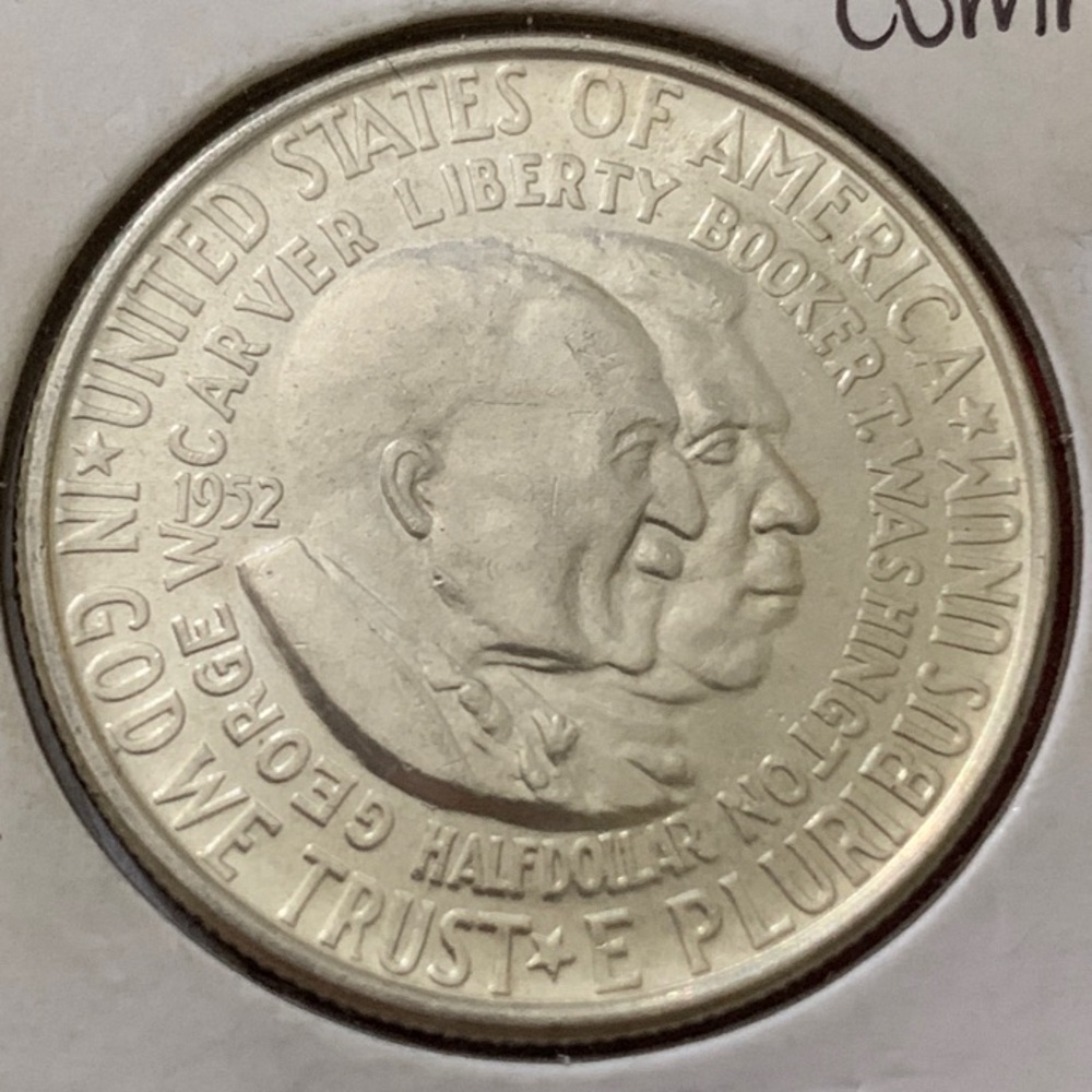George Washington Carver Commemorative Silver Coin